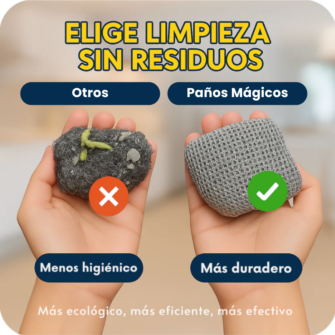 PACK 10 PAÑOS MÁGICOS ¡BRILLO SIN RAYAS!