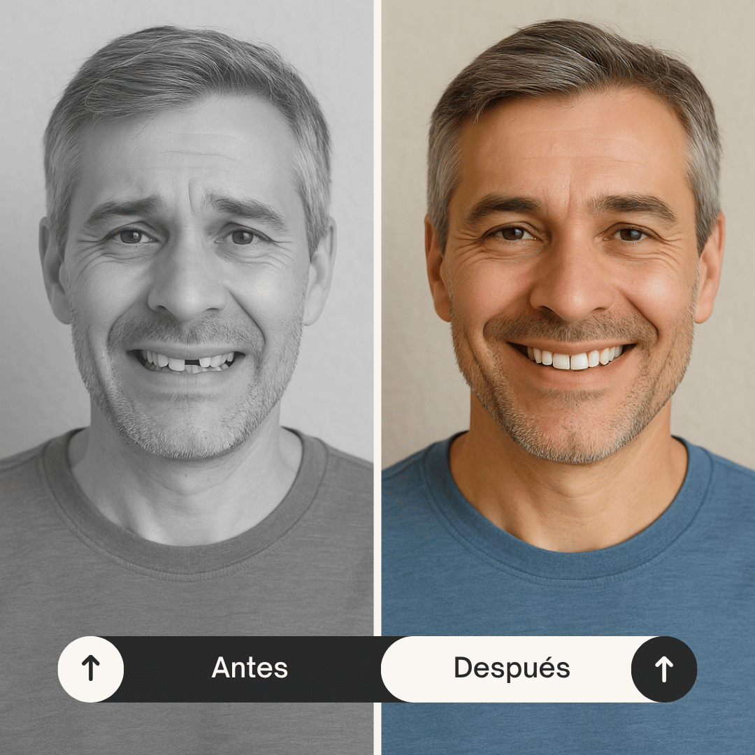 DIENTES INSTANT SMILE · Recupera tu sonrisa en minutos!
