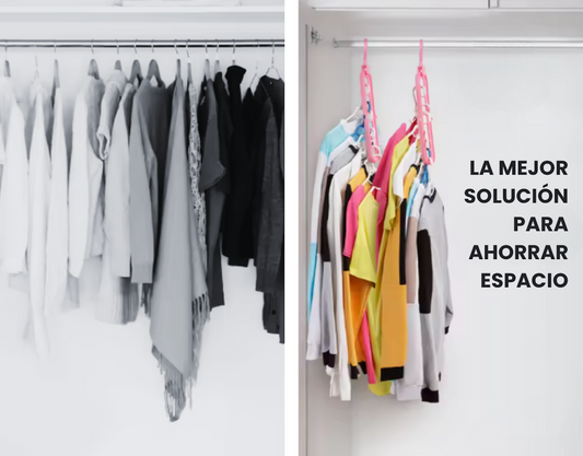 ORGANIZA TU CLOSET FÁCIL Y RÁPIDO (PACK 3 COLGADORES)