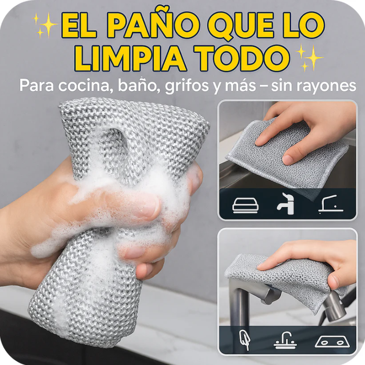 PACK 10 PAÑOS MÁGICOS ¡BRILLO SIN RAYAS!
