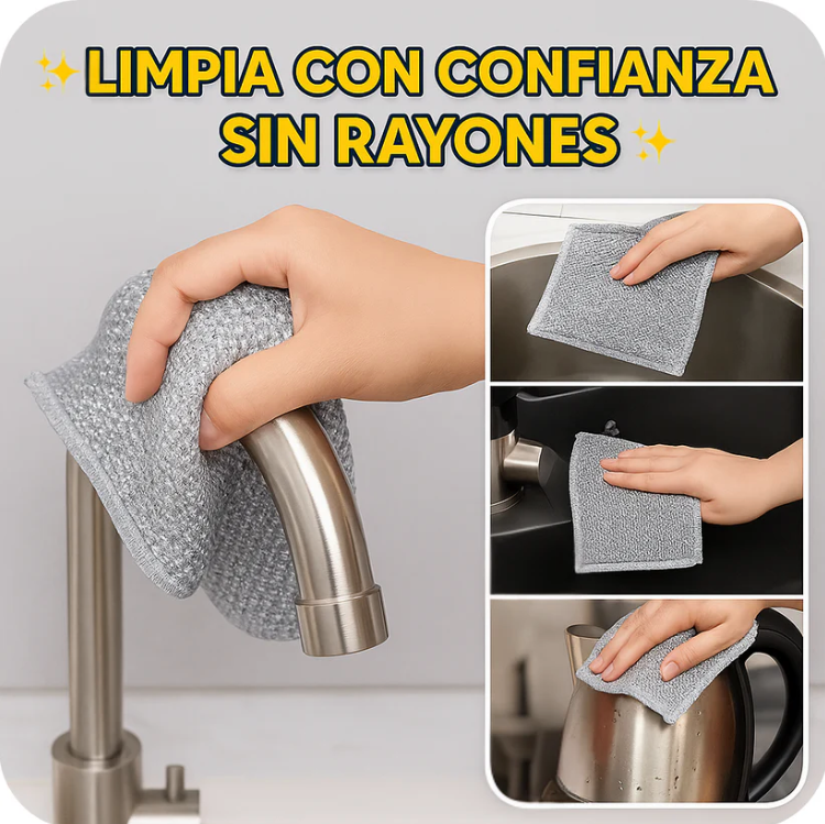 PACK 10 PAÑOS MÁGICOS ¡BRILLO SIN RAYAS!