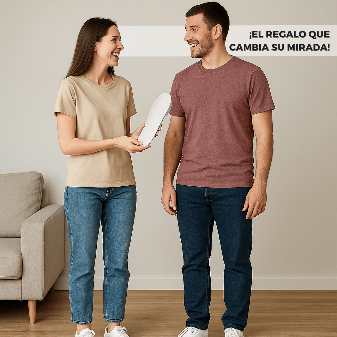 ¡MÁS ALTO, MÁS SEGURO! Plantilla Elevadora Ortopédica™