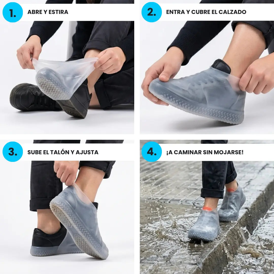 SHOESBLOCK™ Cubrezapatos Impermeable · Tu Calzado Siempre Seco