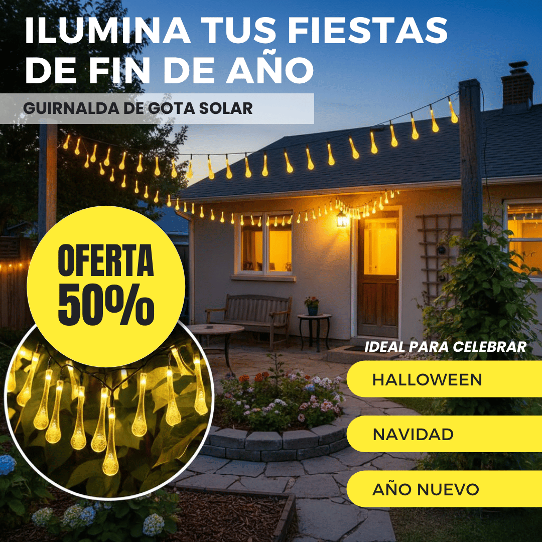 ILUMINA CON MAGIA HALLOWEEN, NAVIDAD Y AÑO NUEVO CON 50% OFF!