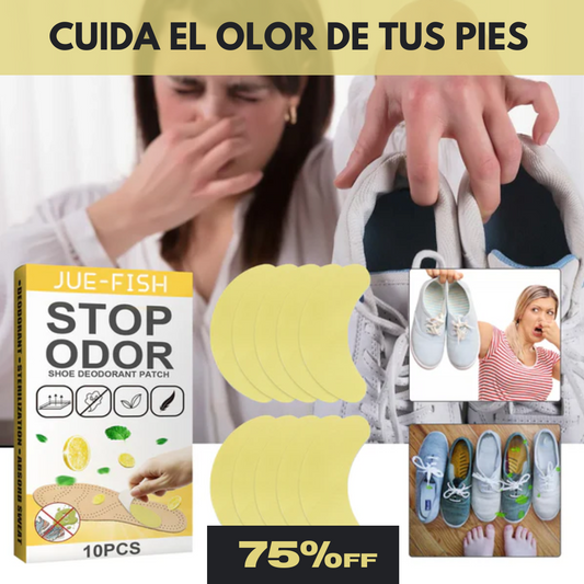 10 PARCHES PARA PIES SIN OLOR