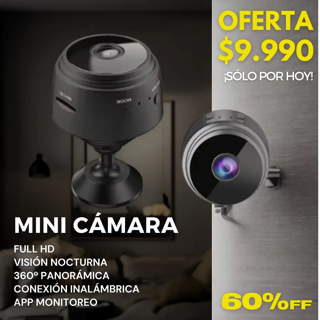 MINI CAMARA DE SEGURIDAD