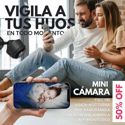 VIGILA EL MOMENTO CON LA MINI CÁMARA ESPÍA PRO™