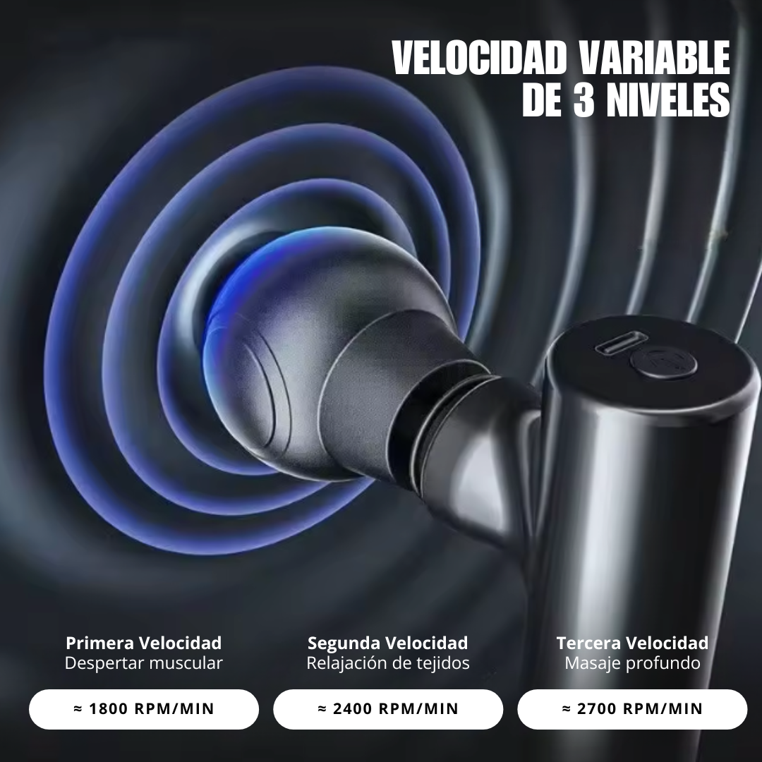 MASAJEADOR PORTÁTIL “Relájate donde sea"