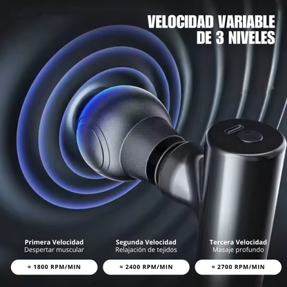 MASAJEADOR PORTÁTIL “Relájate donde sea"