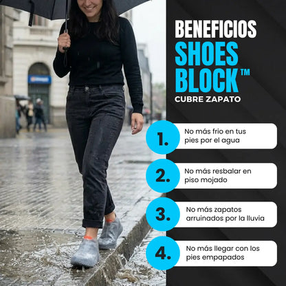 SHOESBLOCK™ Cubrezapatos Impermeable · Tu Calzado Siempre Seco