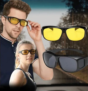 PROTEGE TUS OJOS DÍA Y NOCHE CON GAFAS HD 2x1