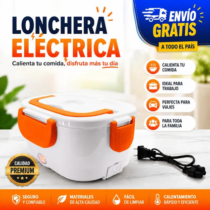 LonchePro™ · Lonchera Eléctrica Portátil · Nunca Más Comida Fría