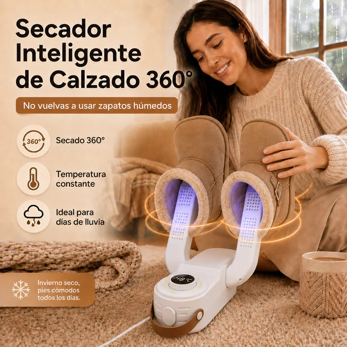 AirStep Pro™ · Secador De Calzado · Sin Humedad, Sin Mal Olor