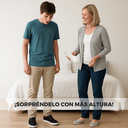 ¡MÁS ALTO, MÁS SEGURO! Plantilla Elevadora Ortopédica™