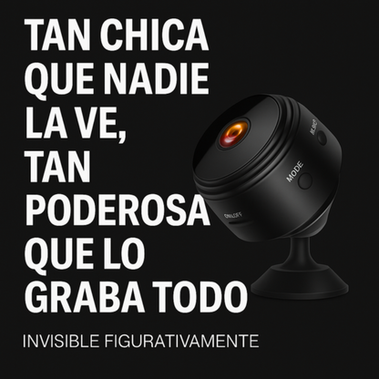 VIGILA EL MOMENTO CON LA MINI CÁMARA ESPÍA PRO™