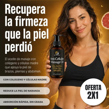 PielFirme™ · 2x1 Aceite Anticelulitis