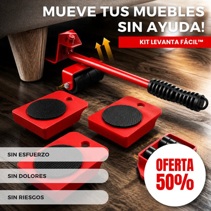 KIT Levanta Fácil™ · Mueve tus Muebles sin Ayuda!